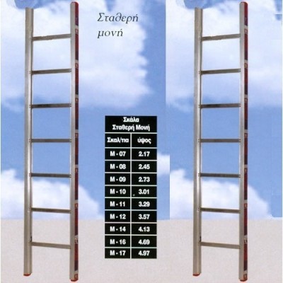 ΣΚΑΛΑ ΜΟΝΗ ΣΤΑΘΕΡΗ 7 ΣΚΑΛΙΑ