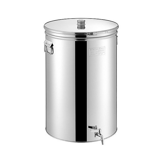 ΔΟΧΕΙΟ ΛΑΔΙΟΥ ΚΡΑΣΙΟΥ ΙΝΟΧ METALBOX 200 LT | VIOVAS