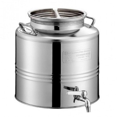 ΔΟΧΕΙΟ ΛΑΔΙΟΥ ΚΡΑΣΙΟΥ ΙΝΟΧ METALBOX 30 LT | VIOVAS