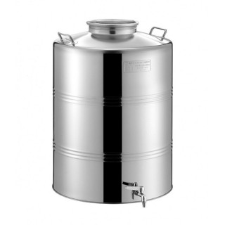 ΔΟΧΕΙΟ ΛΑΔΙΟΥ ΚΡΑΣΙΟΥ ΙΝΟΧ METALBOX 100 LT | VIOVAS