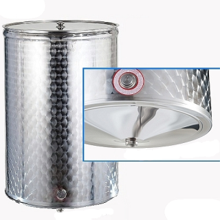 ΔΟΧΕΙΟ ΛΑΔΙΟΥ ΚΡΑΣΙΟΥ ΙΝΟΧ SANSONE ΚΩΝΙΚΟ | VIOVAS