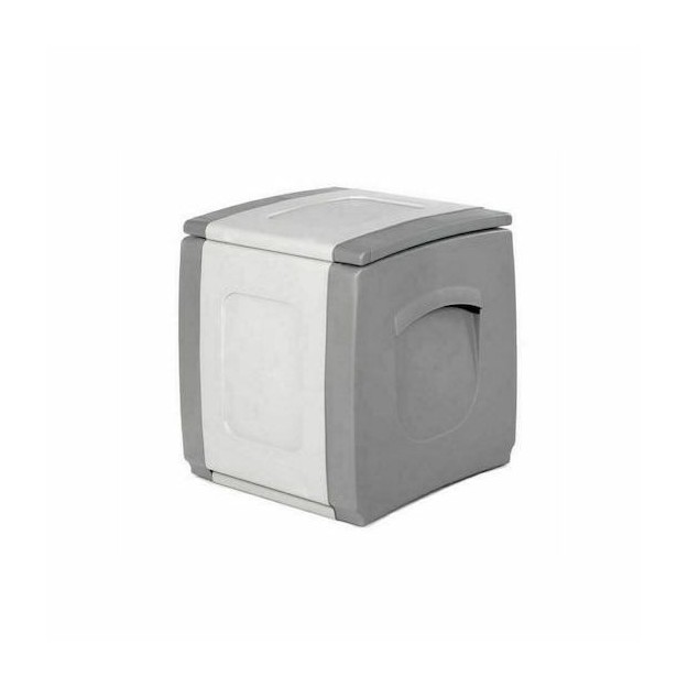 ΜΠΑΟΥΛΟ ΑΠΟΘΗΚΕΥΣΗΣ ΠΛΑΣΤΙΚΟ STRONG BOX COMPACT ΓΚΡΙ-ΑΝΘΡΑΚΙ 100 LT Μ50xΠ54xΥ57εκ.