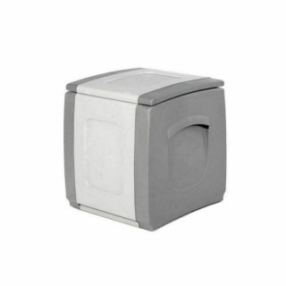 ΜΠΑΟΥΛΟ ΑΠΟΘΗΚΕΥΣΗΣ ΠΛΑΣΤΙΚΟ STRONG BOX COMPACT ΓΚΡΙ-ΑΝΘΡΑΚΙ 100 LT Μ50xΠ54xΥ57εκ.