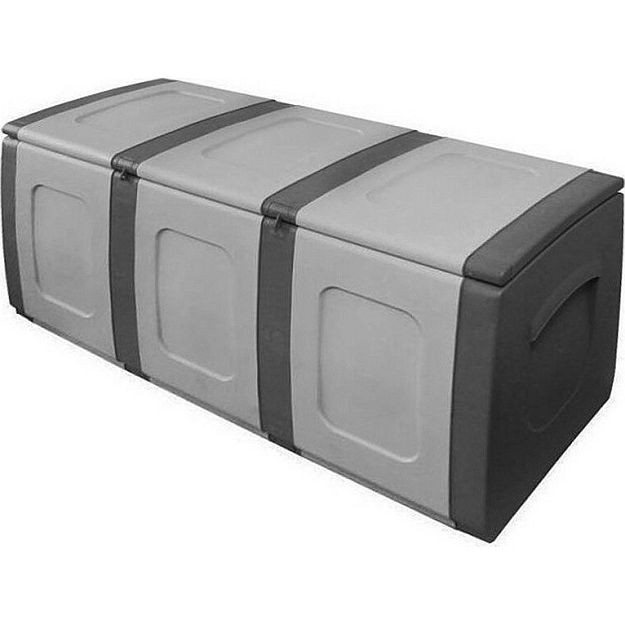 ΜΠΑΟΥΛΟ ΑΠΟΘΗΚΕΥΣΗΣ ΠΛΑΣΤΙΚΟ HOMEPLAST BOLD 300 LT ΓΚΡΙ-ΑΝΘΡΑΚΙ Μ138xΠ54xΥ57εκ.