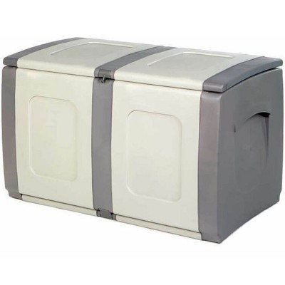 ΜΠΑΟΥΛΟ ΑΠΟΘΗΚΕΥΣΗΣ HOMEPLAST REGULAR ΓΚΡΙ-ΑΝΘΡΑΚΙ 200 LT Μ94xΠ54xΥ57εκ.