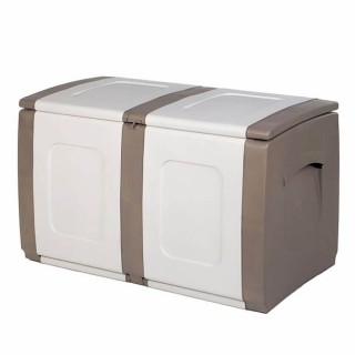 ΜΠΑΟΥΛΟ ΑΠΟΘΗΚΕΥΣΗΣ HOMEPLAST REGULAR ΜΠΕΖ-ΛΕΥΚΟ 200 LT Μ94xΠ54xΥ57εκ.