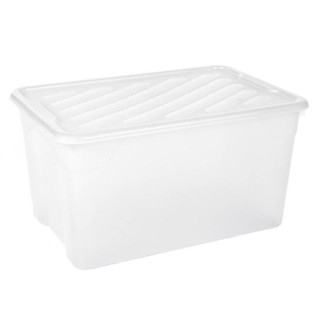 ΚΟΥΤΙ ΑΠΟΘΗΚΕΥΣΗΣ ΠΛΑΣΤΙΚΟ NAK BOX 67 LT ΔΙΑΦΑΝΟ 60x40x31cm