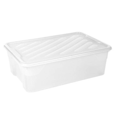 ΚΟΥΤΙ ΑΠΟΘΗΚΕΥΣΗΣ ΠΛΑΣΤΙΚΟ NAK BOX 43 LT ΔΙΑΦΑΝΟ 40x60x19cm