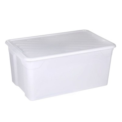 ΚΟΥΤΙ ΑΠΟΘΗΚΕΥΣΗΣ ΠΛΑΣΤΙΚΟ NAK BOX 92 LT ΛΕΥΚΟ 70x46x34cm