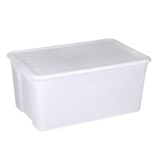 ΚΟΥΤΙ ΑΠΟΘΗΚΕΥΣΗΣ ΠΛΑΣΤΙΚΟ NAK BOX 92 LT ΛΕΥΚΟ 70x46x34cm