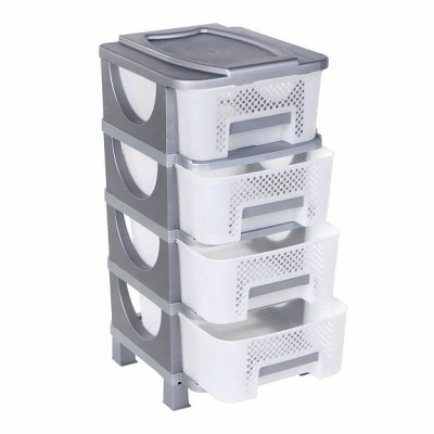 ΣΥΡΤΑΡΙΕΡΑ ΠΛΑΣΤΙΚΗ ΒΕΝΟΥΣ ΔΙΑΤΡΗΤΗ ΑΣΗΜΙ 4 ΘΕΣΕΩΝ 42x38x77cm