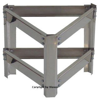 ΒΑΣΗ ΙΝΟΧ ΔΟΧΕΙΟΥ 500 LT VIOVAS