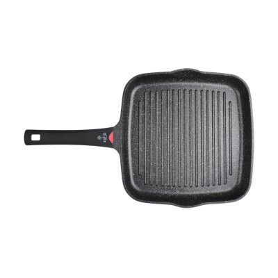 ESTIA ΓΚΡΙΛΙΕΡΑ NORDIC ΑΝΤΙΚΟΛΛΗΤΙΚΗ ΧΥΤΟΥ ΑΛΟΥΜΙΝΙΟΥ 28cm