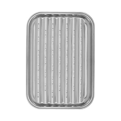 ESTIA ΔΙΣΚΟΣ ΨΗΣΙΜΑΤΟΣ BARBEQUE ΑΝΟΞΕΙΔΩΤΟΣ 34x24cm