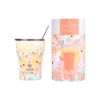 ESTIA ΘΕΡΜΟΣ COFFEE MUG SAVE THE AEGEAN 350ml SPRING SONATA