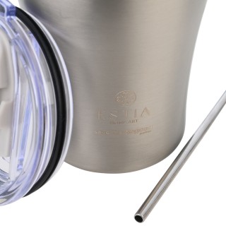 ESTIA ΘΕΡΜΟΣ COFFEE MUG SAVE THE AEGEAN 350ml STEEL FLOW