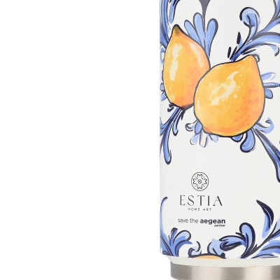 ESTIA ΘΕΡΜΟΣ TRAVEL CUP SAVE THE AEGEAN 500ml AMALFI COAST