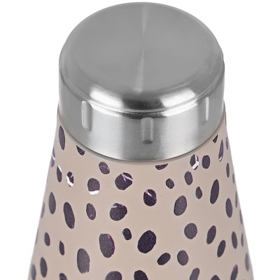ESTIA ΘΕΡΜΟΣ TRAVEL FLASK SAVE THE AEGEAN 500ml LEOPARD TAUPE