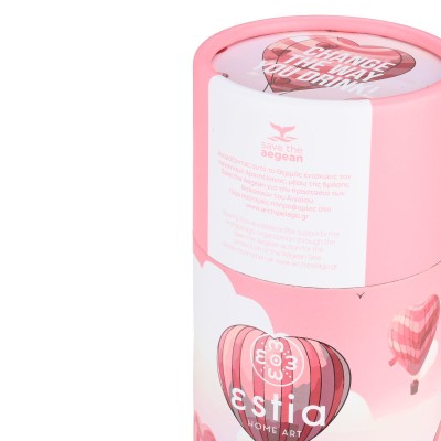 ESTIA ΘΕΡΜΟΣ TRAVEL FLASK SAVE THE AEGEAN 500ml LOVE ASCEND