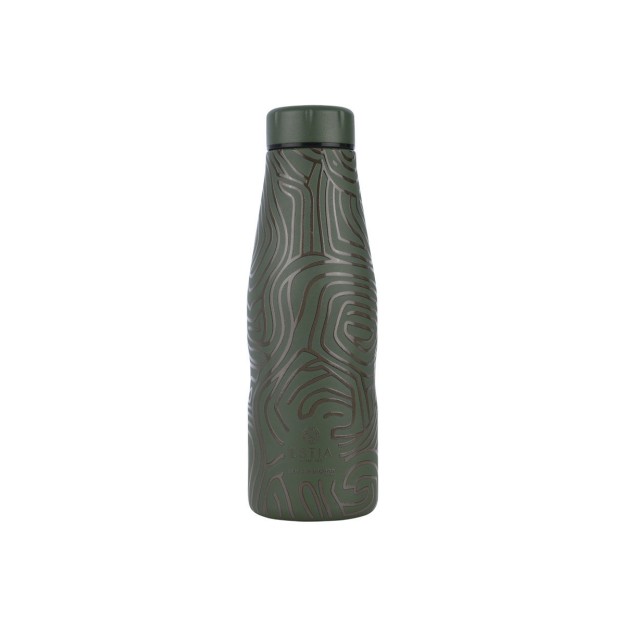 ESTIA ΘΕΡΜΟΣ TRAVEL FLASK SAVE THE AEGEAN 500ml OLIVE FLOW