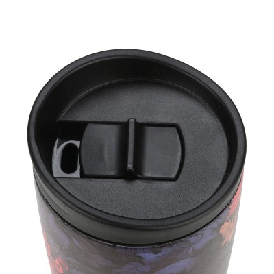 ESTIA ΘΕΡΜΟΣ TRAVEL MUG SAVE THE AEGEAN 350ml MIDNIGHT BLOSSOM
