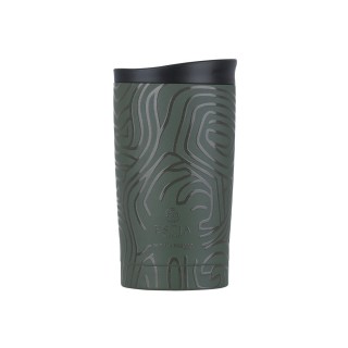 ESTIA ΘΕΡΜΟΣ TRAVEL MUG SAVE THE AEGEAN 350ml OLIVE FLOW