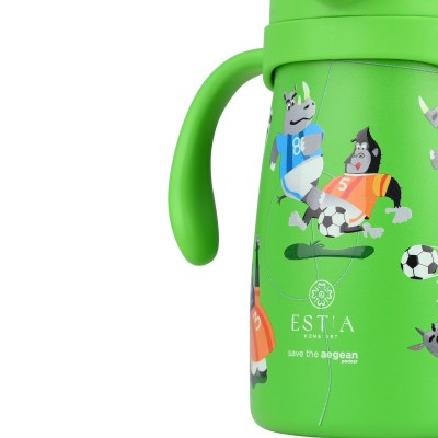 ESTIA ΘΕΡΜΟΣ ΠΑΙΔΙΚΟ BUBBLE BOTTLE SAVE THE AEGEAN 300ml JUNGLE KICK