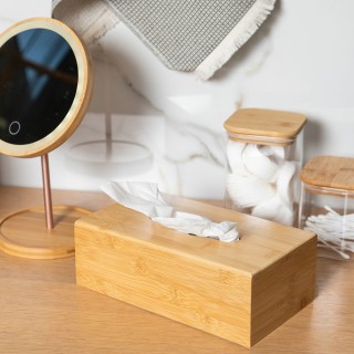 ESTIA ΘΗΚΗ ΓΙΑ ΧΑΡΤΟΜΑΝΤΗΛΑ BAMBOO ESSENTIALS 24x14x8.5cm