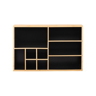 ESTIA ΘΗΚΗ ΟΡΓΑΝΩΣΗΣ ΚΑΛΛΥΝΤΙΚΩΝ BAMBOO 9 ΘΕΣΕΩΝ 33x21x9cm