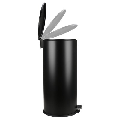 ESTIA ΚΑΔΟΣ ΑΠΟΡΡΙΜΑΤΩΝ CLASSIC SOFT CLOSE 30lt ΜΑΤ ΜΑΥΡΟΣ