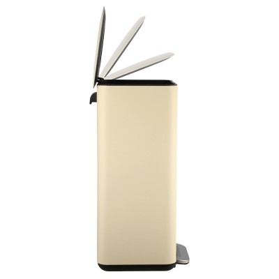 ESTIA ΚΑΔΟΣ ΑΠΟΡΡΙΜΑΤΩΝ CUBIC SOFT CLOSE 30lt IVORY