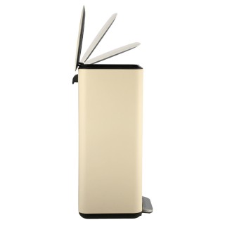 ESTIA ΚΑΔΟΣ ΑΠΟΡΡΙΜΑΤΩΝ CUBIC SOFT CLOSE 30lt IVORY