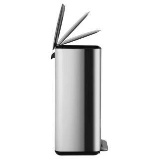 ESTIA ΚΑΔΟΣ ΑΠΟΡΡΙΜΑΤΩΝ CUBIC SOFT CLOSE 30lt ΙΝΟΞ