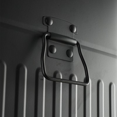 ESTIA ΚΑΔΟΣ ΑΠΟΡΡΙΜΑΤΩΝ SOFT CLOSE ANTIGUA 30lt MAT ΜΑΥΡΟ