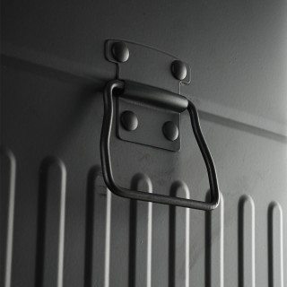 ESTIA ΚΑΔΟΣ ΑΠΟΡΡΙΜΑΤΩΝ SOFT CLOSE ANTIGUA 30lt MAT ΜΑΥΡΟ