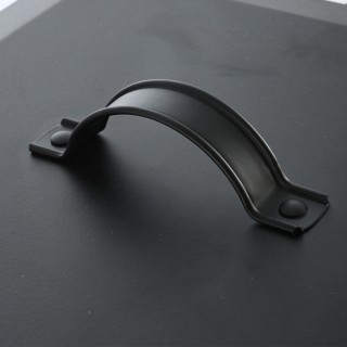 ESTIA ΚΑΔΟΣ ΑΠΟΡΡΙΜΑΤΩΝ SOFT CLOSE ANTIGUA 30lt MAT ΜΑΥΡΟ