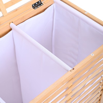 ESTIA ΚΑΛΑΘΙ ΑΠΛΥΤΩΝ BAMBOO ESSENTIALS 60lt ΔΙΠΛΟ