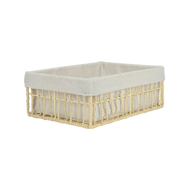 ESTIA ΚΑΛΑΘΙ ΑΠΟΘΗΚΕΥΣΗΣ & ΟΡΓΑΝΩΣΗΣ NEST 32×24×12cm ΜΠΕΖ