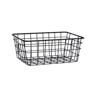 ESTIA ΚΑΛΑΘΙ ΟΡΓΑΝΩΣΗΣ ΜΕΤΑΛΛΙΚΟ 22x16x12cm ΜΑΥΡΟ