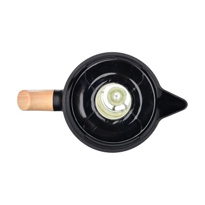 ESTIA ΚΑΝΑΤΑ ΘΕΡΜΟΣ ΜΕ ΕΡΓΟΝΟΜΙΚΗ ΛΑΒΗ 1.0lt ΜΑΥΡΟ