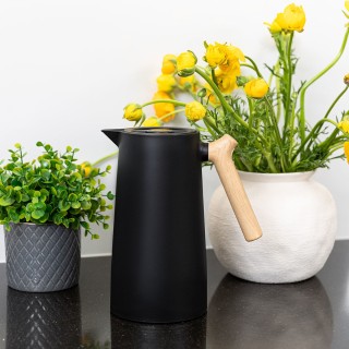 ESTIA ΚΑΝΑΤΑ ΘΕΡΜΟΣ ΜΕ ΕΡΓΟΝΟΜΙΚΗ ΛΑΒΗ 1.0lt ΜΑΥΡΟ