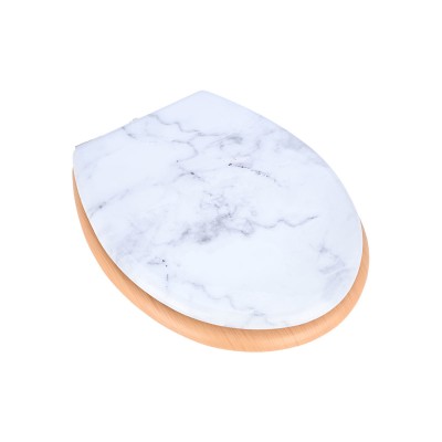 ESTIA ΚΑΠΑΚΙ ΛΕΚΑΝΗΣ MARBLE ΜΕ ΜΕΝΤΕΣΕΔΕΣ ΑΠΟ ΚΡΑΜΑ ΨΕΥΔΑΡΓΥΡΟΥ