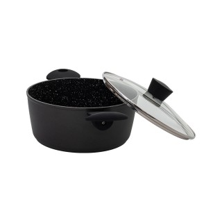 ESTIA ΚΑΤΣΑΡΟΛΑ MAGMA ΑΝΤΙΚΟΛΛΗΤΙΚΗ ΠΡΕΣΣΑΡΙΣΤΟΥ ΑΛΟΥΜΙΝΙΟΥ 24cm 4.3lt