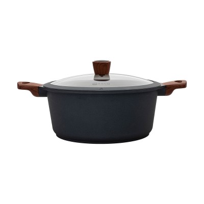 ESTIA ΚΑΤΣΑΡΟΛΑ STONE ΑΝΤΙΚΟΛΛΗΤΙΚΗ ΧΥΤΟΥ ΑΛΟΥΜΙΝΙΟΥ 28cm 6.7lt