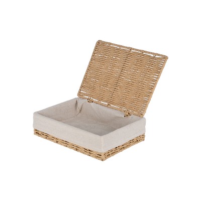 ESTIA ΚΟΥΤΙ ΑΠΟΘΗΚΕΥΣΗΣ & ΟΡΓΑΝΩΣΗΣ BOTANICA 28x20x10cm ΜΕ ΕΣΩΤΕΡΙΚΗ ΕΠΕΝΔΥΣΗ & ΚΑΠΑΚΙ