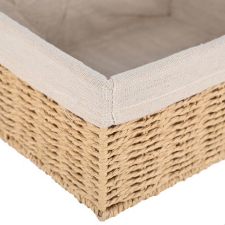 ESTIA ΚΟΥΤΙ ΑΠΟΘΗΚΕΥΣΗΣ & ΟΡΓΑΝΩΣΗΣ BOTANICA 32x24x12cm ΜΕ ΕΣΩΤΕΡΙΚΗ ΕΠΕΝΔΥΣΗ