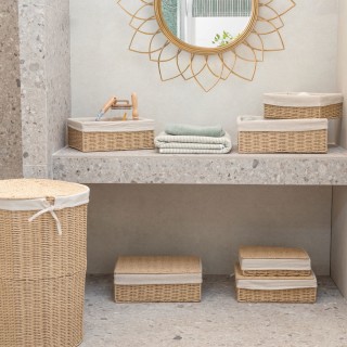 ESTIA ΚΟΥΤΙ ΑΠΟΘΗΚΕΥΣΗΣ & ΟΡΓΑΝΩΣΗΣ BOTANICA 36x27x13cm ΜΕ ΕΣΩΤΕΡΙΚΗ ΕΠΕΝΔΥΣΗ