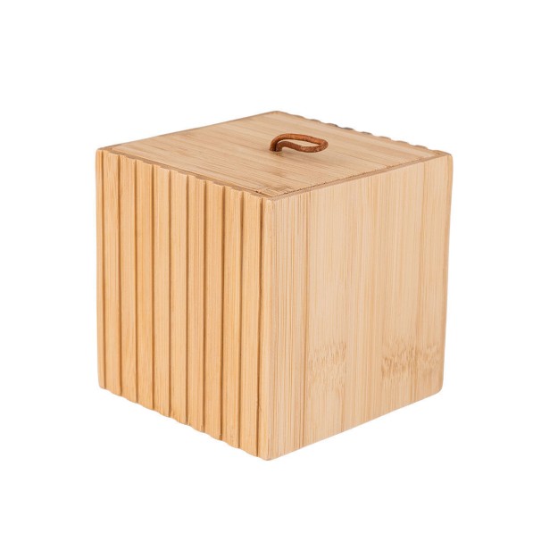 ESTIA ΚΟΥΤΙ ΑΠΟΘΗΚΕΥΣΗΣ ΚΑΙ ΟΡΓΑΝΩΣΗΣ BAMBOO ESSENTIALS 9x9x8cm