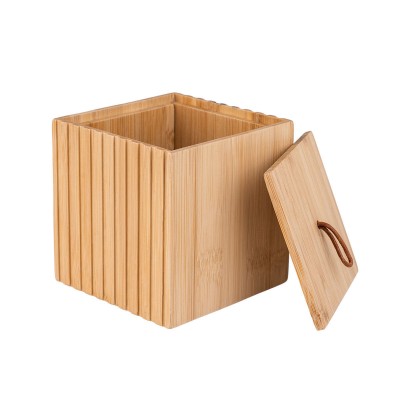 ESTIA ΚΟΥΤΙ ΑΠΟΘΗΚΕΥΣΗΣ ΚΑΙ ΟΡΓΑΝΩΣΗΣ BAMBOO ESSENTIALS 9x9x8cm