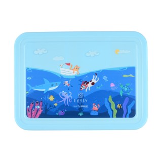 ESTIA ΠΑΙΔΙΚΟ ΦΑΓΗΤΟΔΟΧΕΙΟ SAVE THE AEGEAN 1330ml ΜΕ 5 ΘΗΚΕΣ OCEAN PLAY